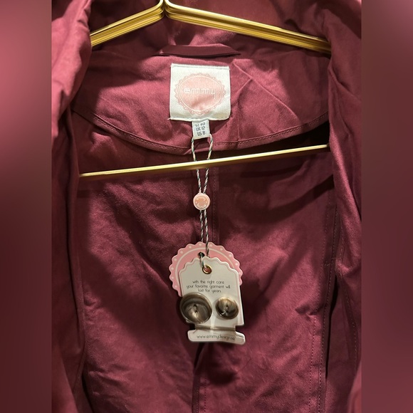 Emmy Design Sweden No Shit Sherlock Trench Coat - Picture 8 of 9